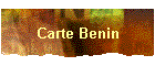 Carte Benin
